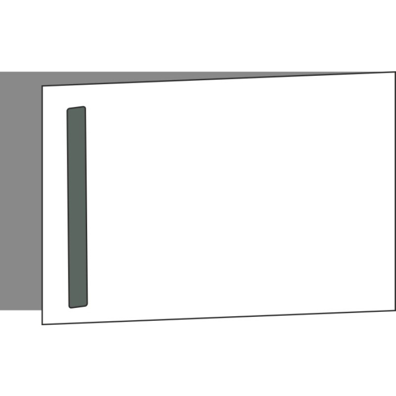 Tür 60x40 rechts, Griff Unten, ONE_LINE VERDE COMMODORO