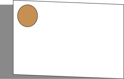 Tür 60x40 rechts, Griff Oben, ROUND_UP_OAK